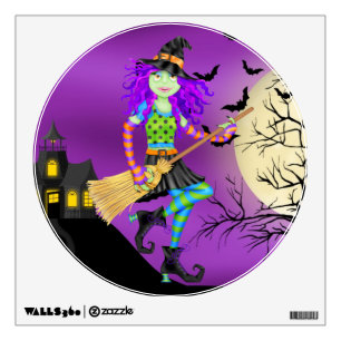 Rock and Roll Halloween Wall Sticker
