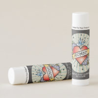 Rock and Roll Heart Tattoo Lip Balm