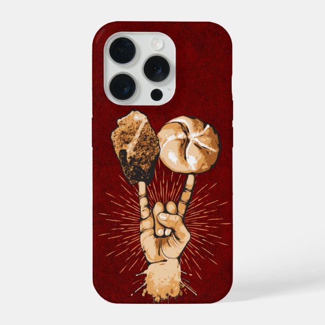 Rock and Roll Iphone Case (Back)