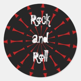 Rock and Roll Kaleidoscope Stickers