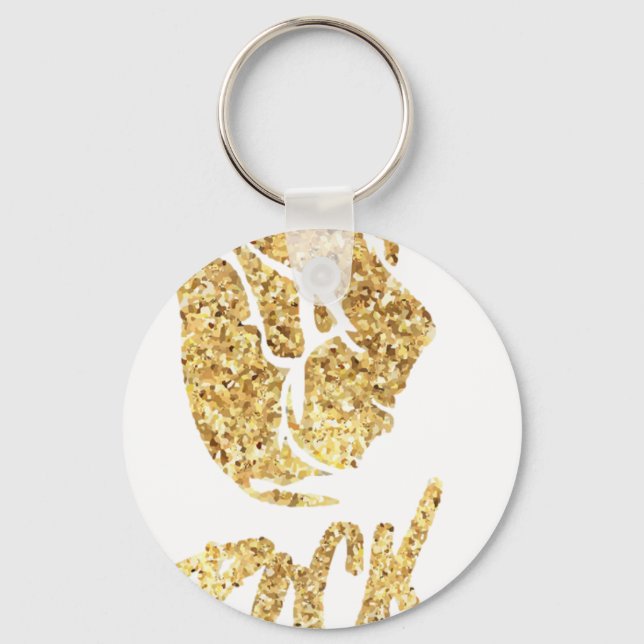 Rock and Roll Keychain (Front)