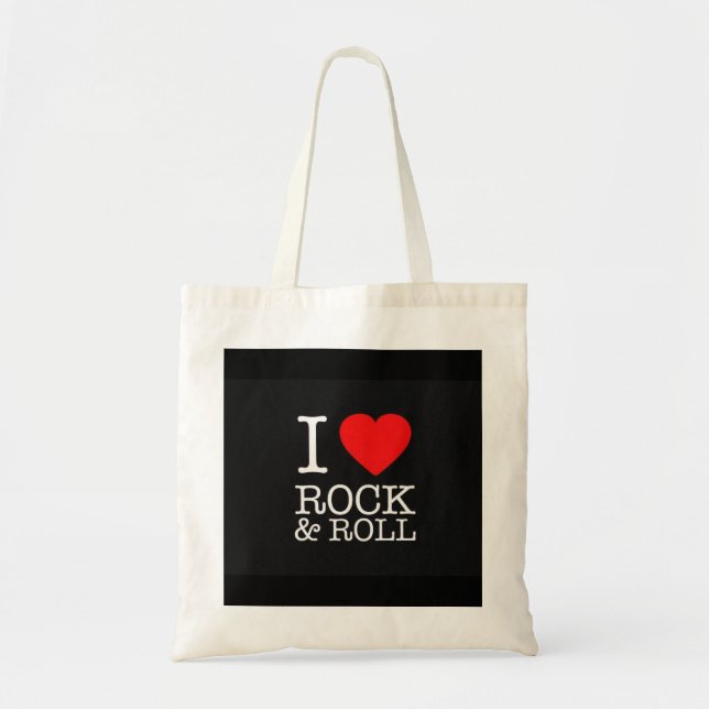 ***ROCK AND ROLL LOVER'S*** TOTE BAG (Front)