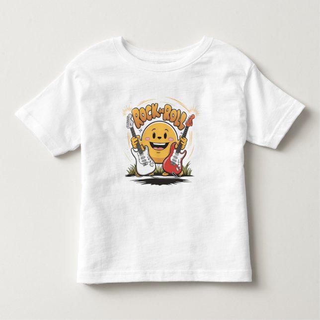 Rock And Roll Musical Juggler Toddler T-shirt (Front)