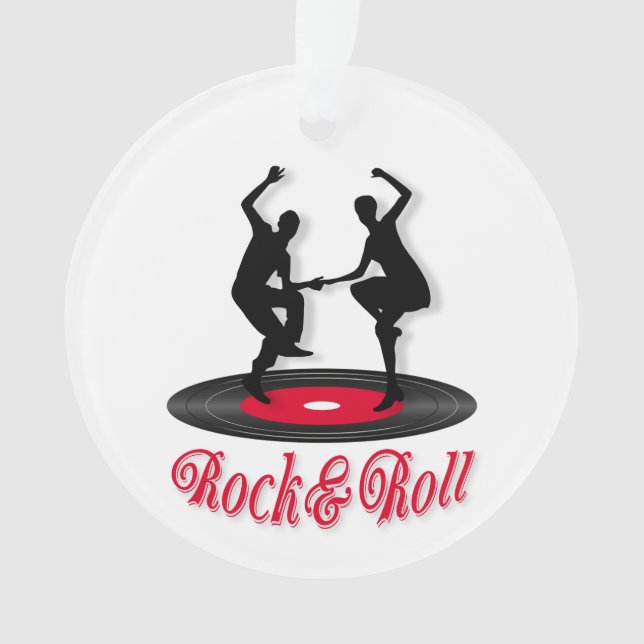 Rock and roll ornament (Front)