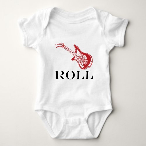 ROCK_AND_ROLL_PART_2 BABY BODYSUIT
