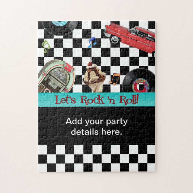 Rock and Roll Puzzle (Vertical)