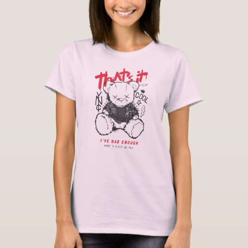 Rock and Roll Rebel Teddy T_Shirt
