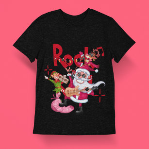 T-Shirts Rock Roll T-Shirt Zazzle And Designs Christmas & |