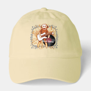 Rock and Roll Sock Monkey  hat 