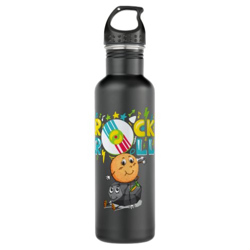 Rock and Roll Stainless Steel Water Bottle