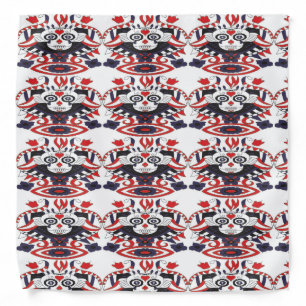 Rock and Roll Sugar Skull Bandana