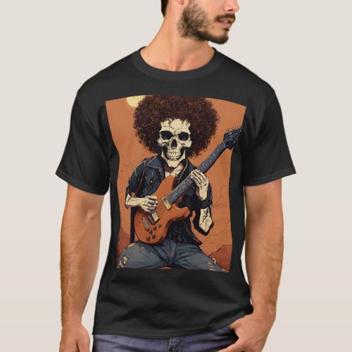 Rock and Roll Tattoo Sleeve T_Shirt