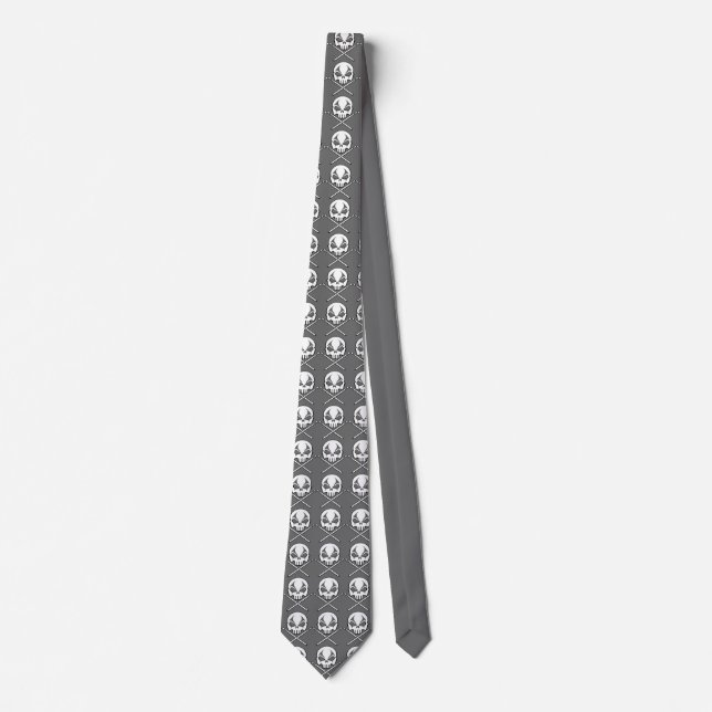 Rock and Roll Tie Death Metal Tie Customize (Front)