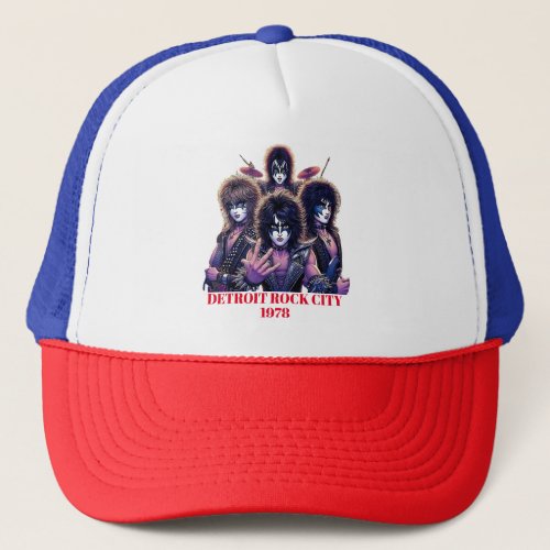 Rock and roll Trucker Hat