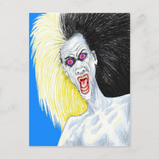 Rock and Roll Vampire Postcard