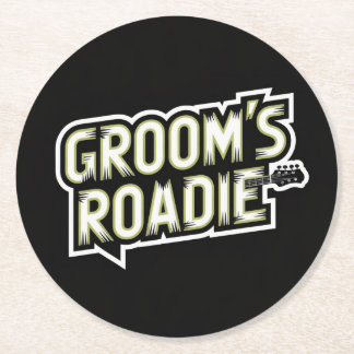 Rock and Roll Wedding Party Coasters