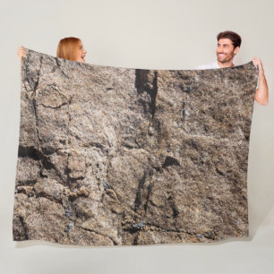 Rock Art - The Art of Nature Fleece Blanket