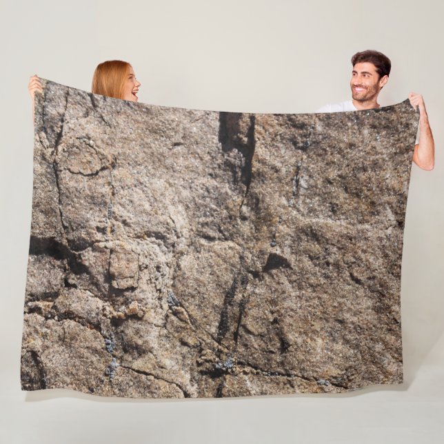 Rock Art - The Art of Nature Fleece Blanket (In Situ)