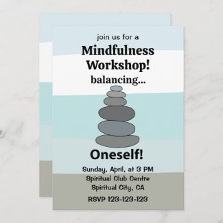 Rock Balancing Stone Stacking Mindfulness Workshop