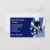 Rock Band Business Card (Front/Back)