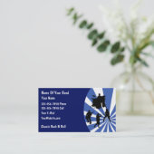 Rock Band Business Card (Standing Front)