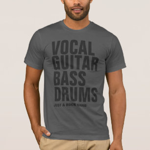 rock band formation cool gray T-Shirt