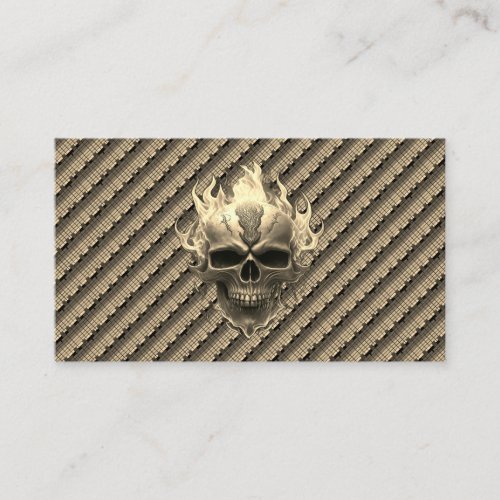 Rock Band Heavy Metal Musician LED Sound Board  Business Card