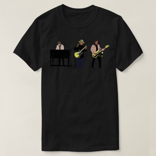 Rock Band Illustration Needtobreathe Musical Artis T-Shirt (Design Front)