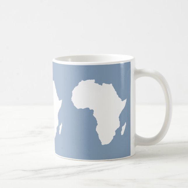 Rock Blue Audacious Africa Coffee Mug (Right)