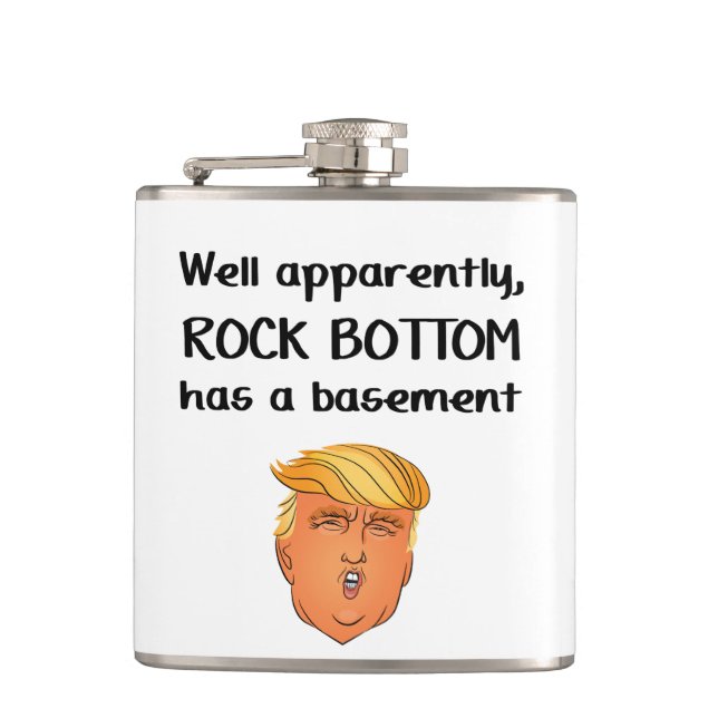 Rock Bottom Flask (Front)