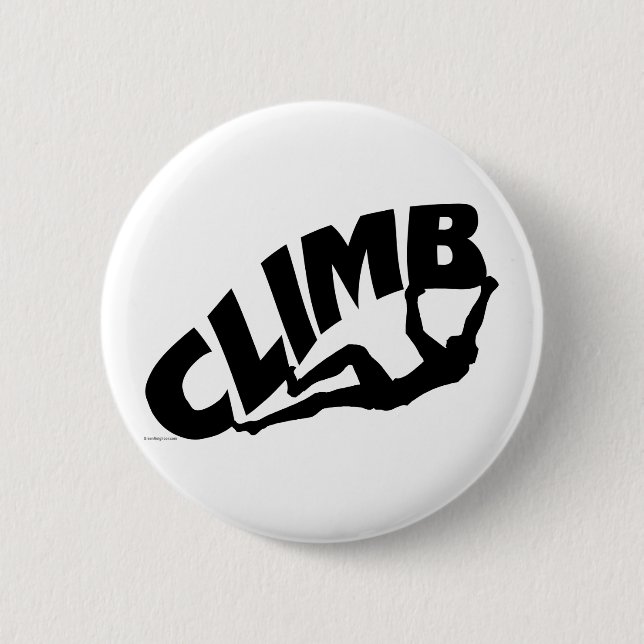 Rock Bouldering Button (Front)