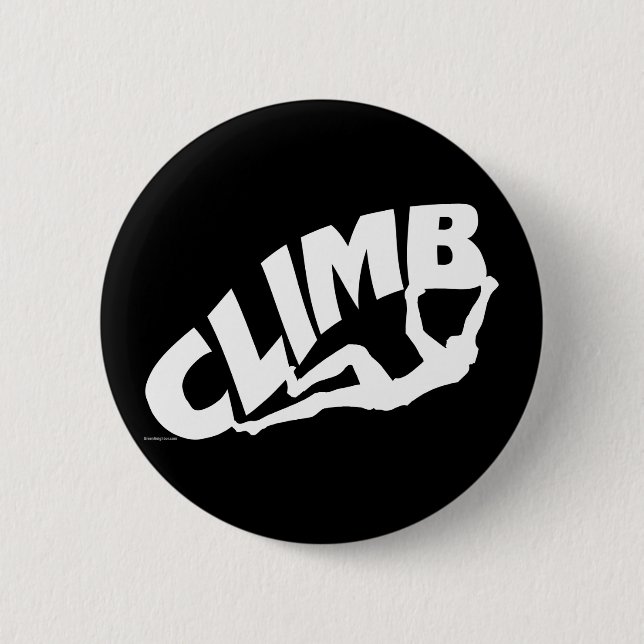 Rock Bouldering Button (Front)