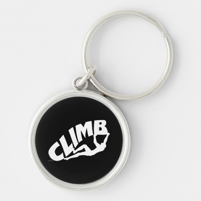 Rock Bouldering Climbing Keychain (Front)