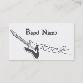 Rock Business Card