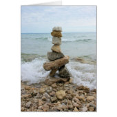 Rock Cairn - Mackinac Island Monument (Front)