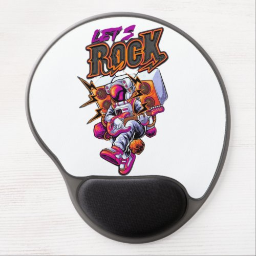 Rock Cartoon Art Printed Mouse Pad Collection