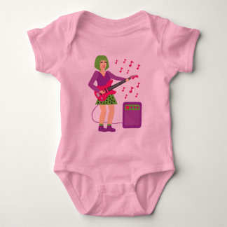 Rock Chick Baby Bodysuit