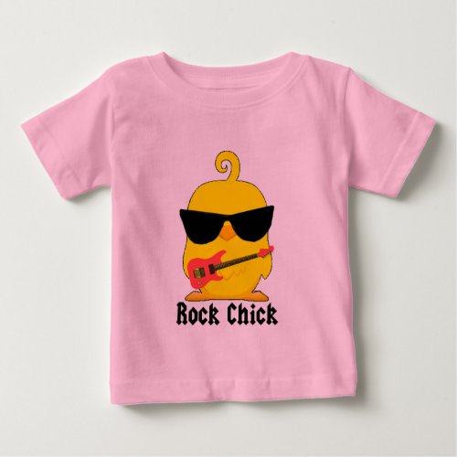 Rock chick baby T_Shirt