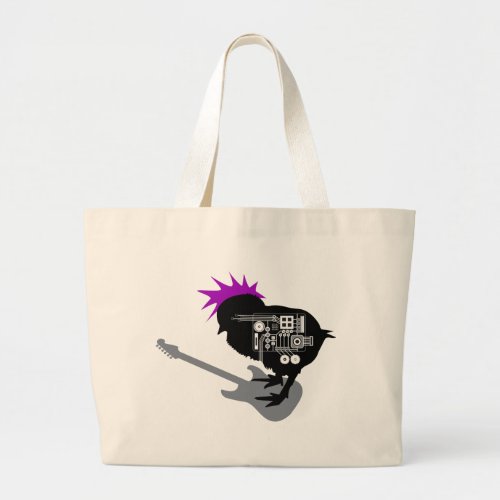 Rock Chick Large Tote Bag