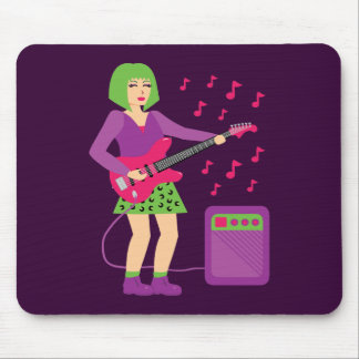 Rock Chick Mouse Pad