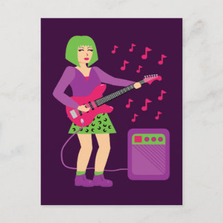 Rock Chick Postcard
