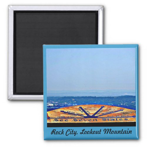 Rock City Lookout Mountain Magnet
