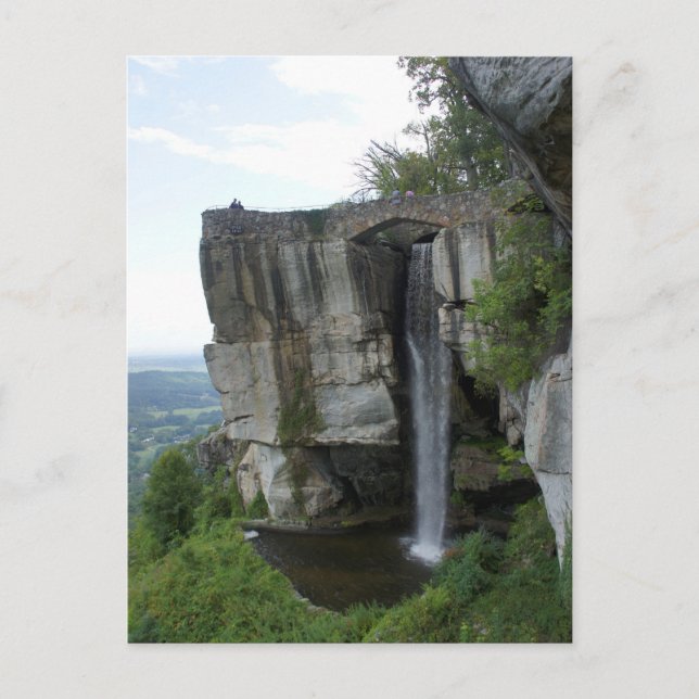 Rock City Waterfall Postcard (Front)