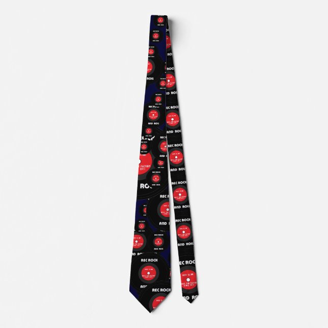 ROCK CLIMB MUSIC FUN FACTORY ネクタイ NECK TIE (Front)