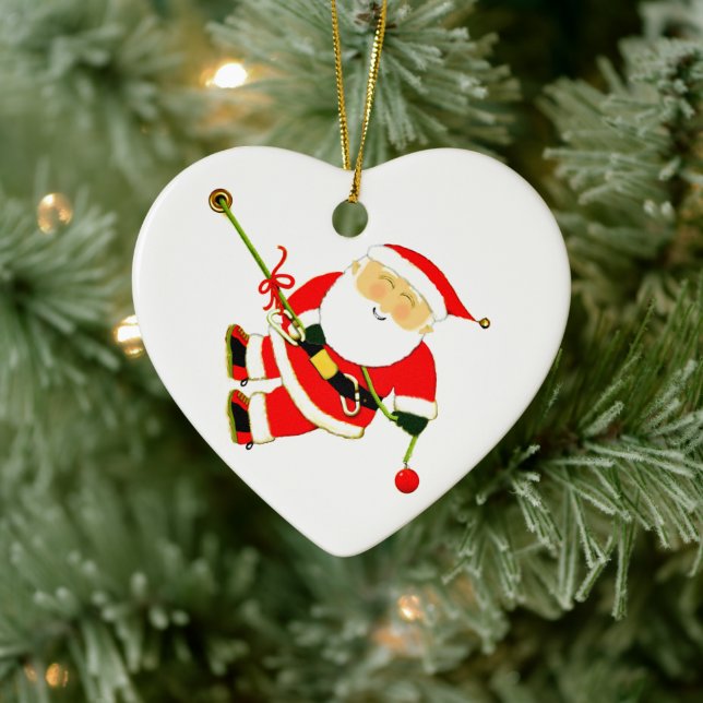 Rock Climber Collectible Ceramic Ornament (Tree)