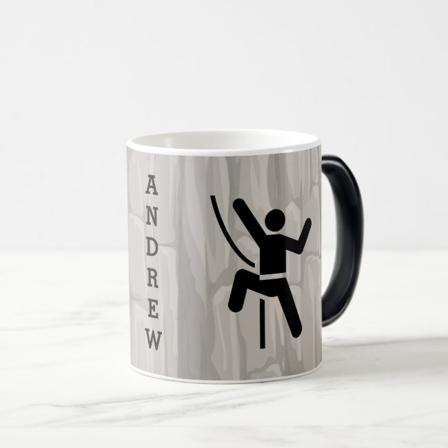 Rock Climber Design Mug