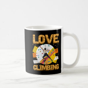 Rock Climber Love Climbing Rock Jock Belayer Ice M Coffee Mug