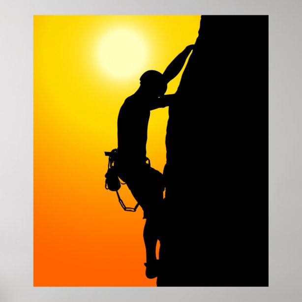 Climbing Posters & Prints Zazzle