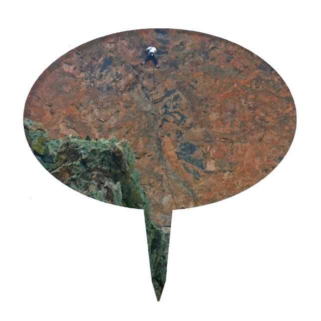 Rock Climbers Cake Topper (Front)