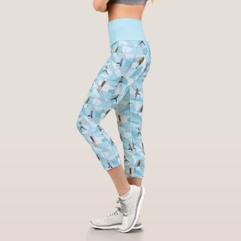 Rock Climbers High Waisted Capris by NightOwlsMenagerie at Zazzle